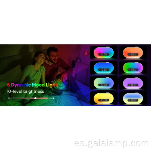 Altavoz de música RGB multifunción con monitoreo del sueño